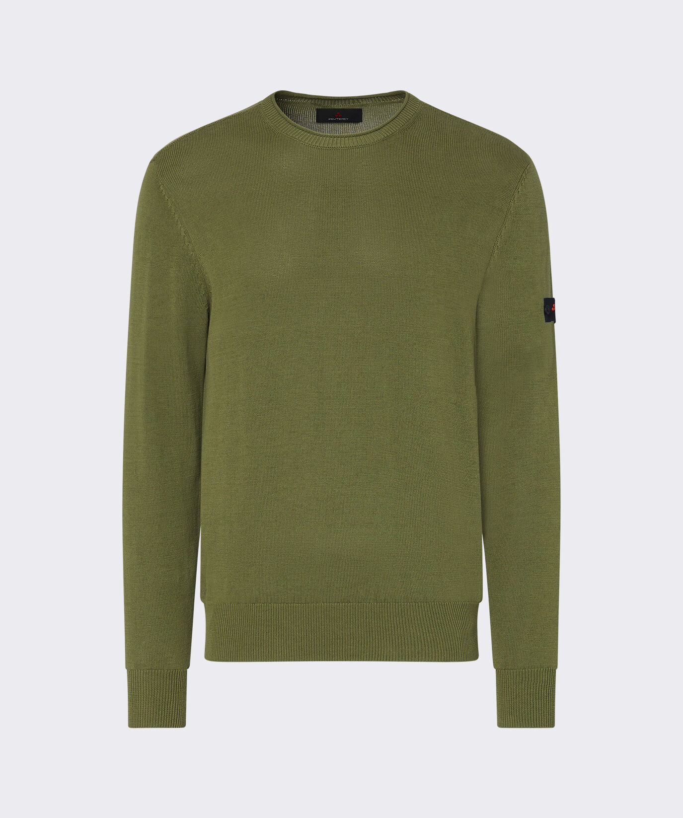 Pull ras-du-cou en tricot de coton  Peuterey - large