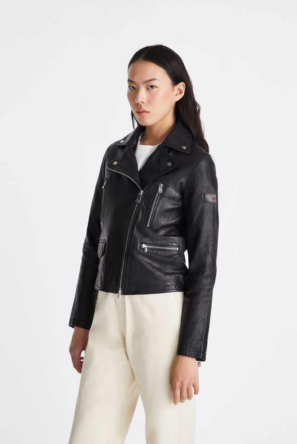 Short studded leather jacket  Peuterey - medium