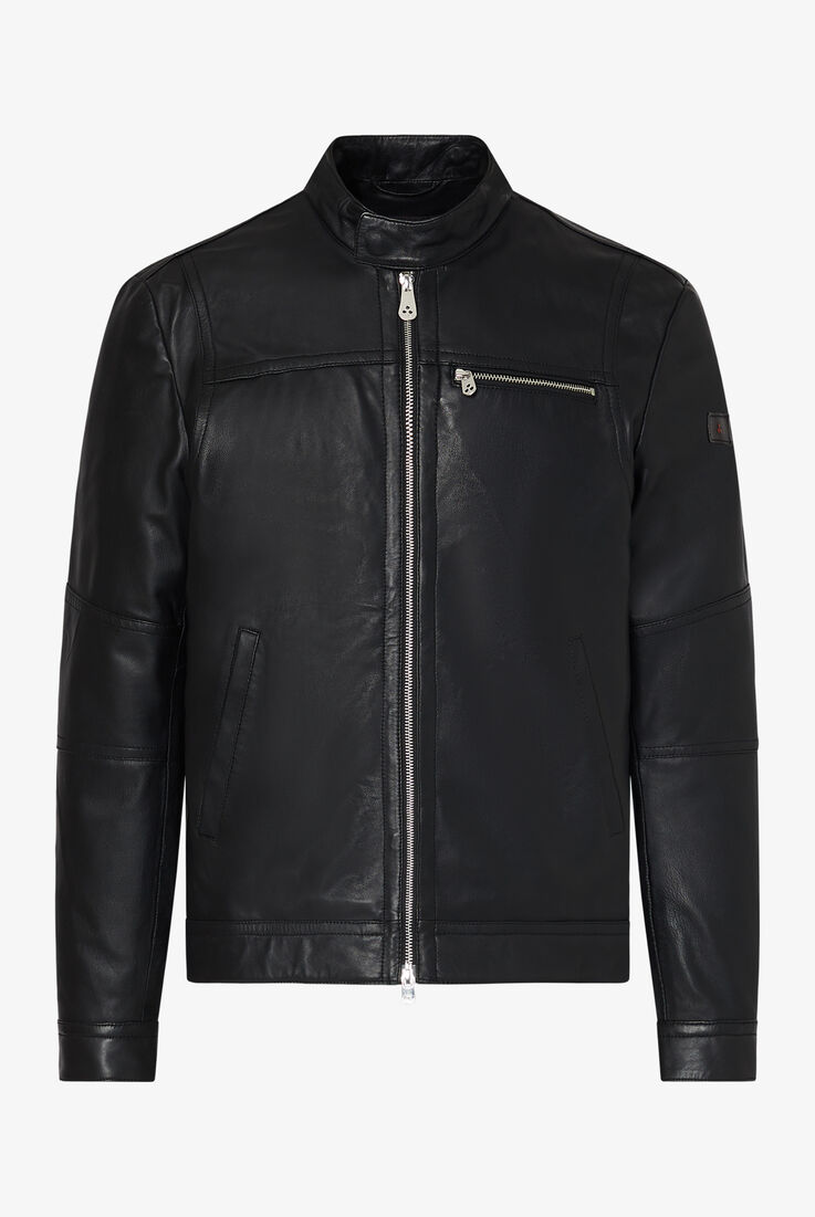 Chaqueta biker de cuero suave  Peuterey - still-fondo-neutro