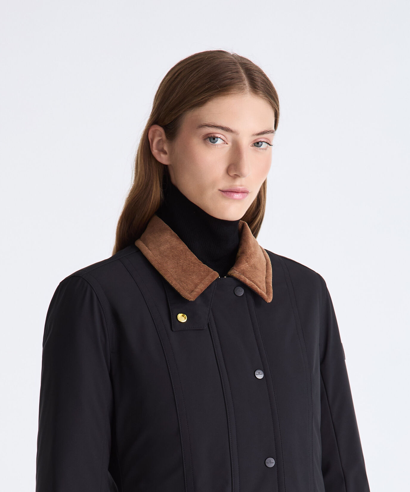 Chaqueta larga con pelo de zorro  Peuterey - large