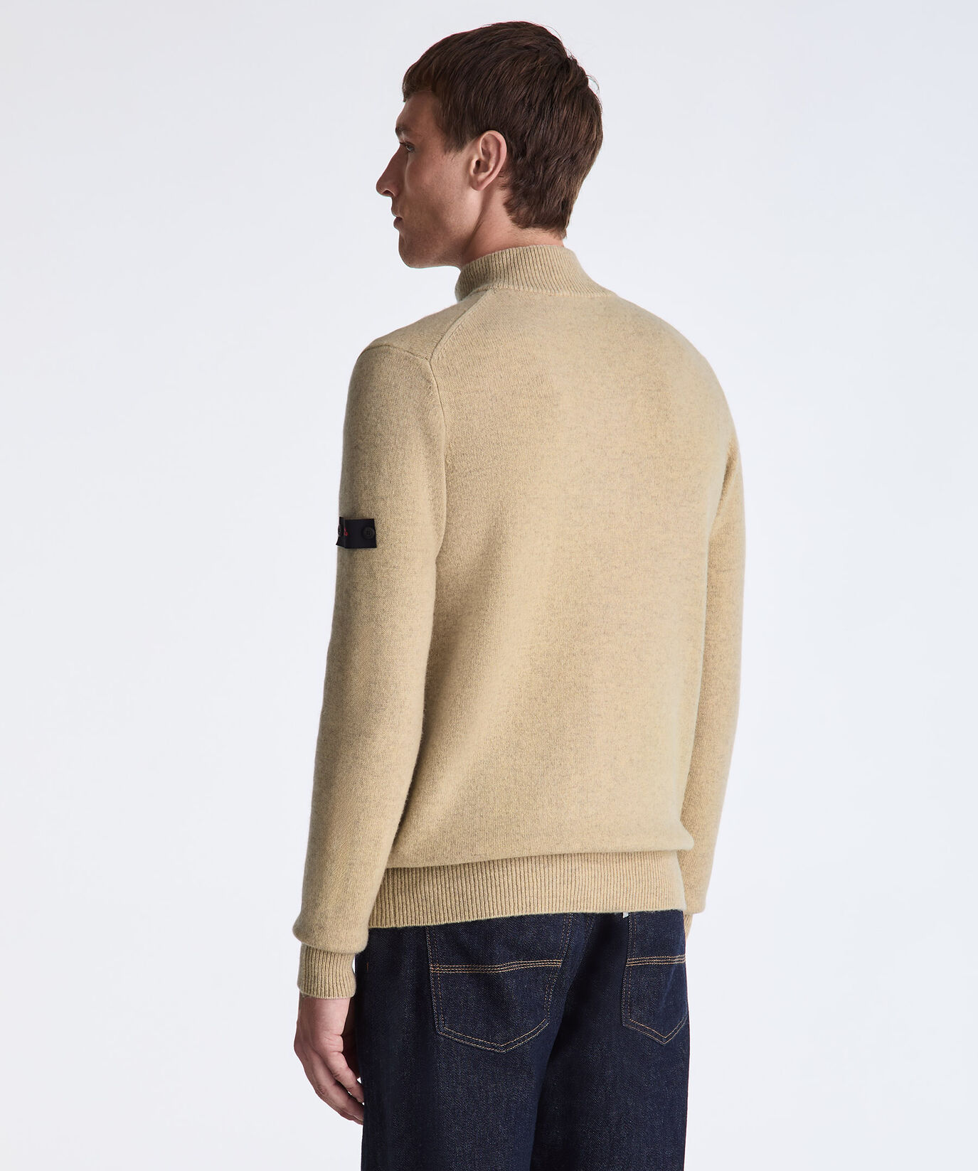Yak Wool Sweater with Half Zip  Peuterey - large