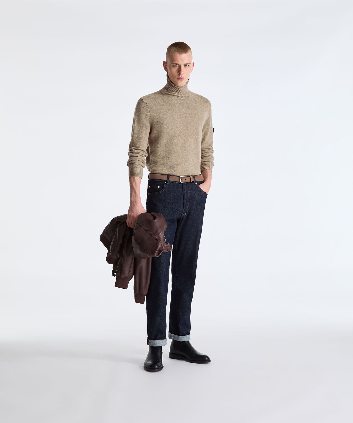 Rollkragenpullover aus einer Yakwollmischung  Peuterey - large image number 0