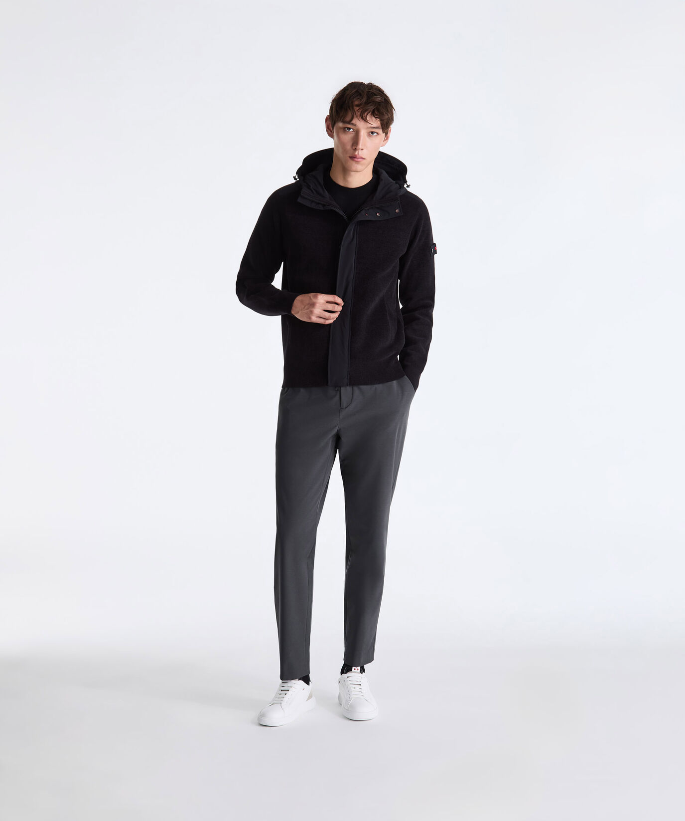 Chenille and Nylon Sweatshirt  Peuterey - large image number 0