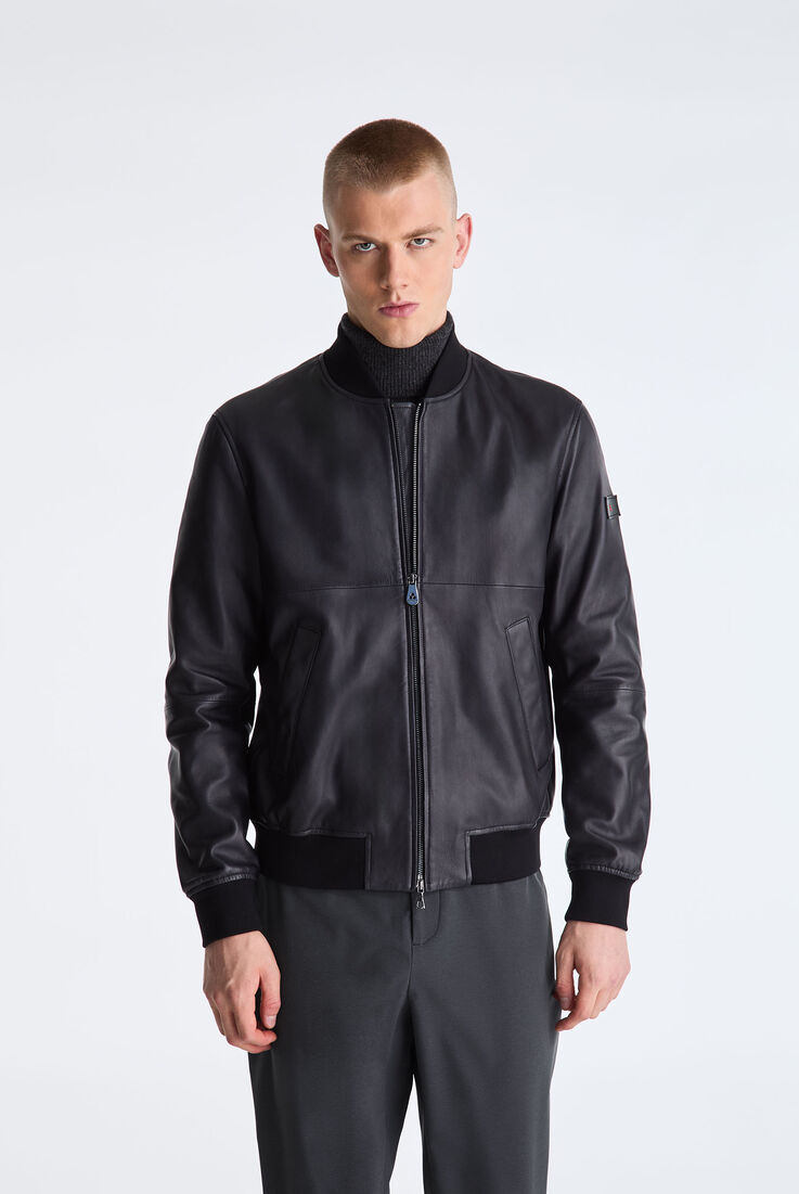 Nappa Leather Bomber Jacket  Peuterey - medium