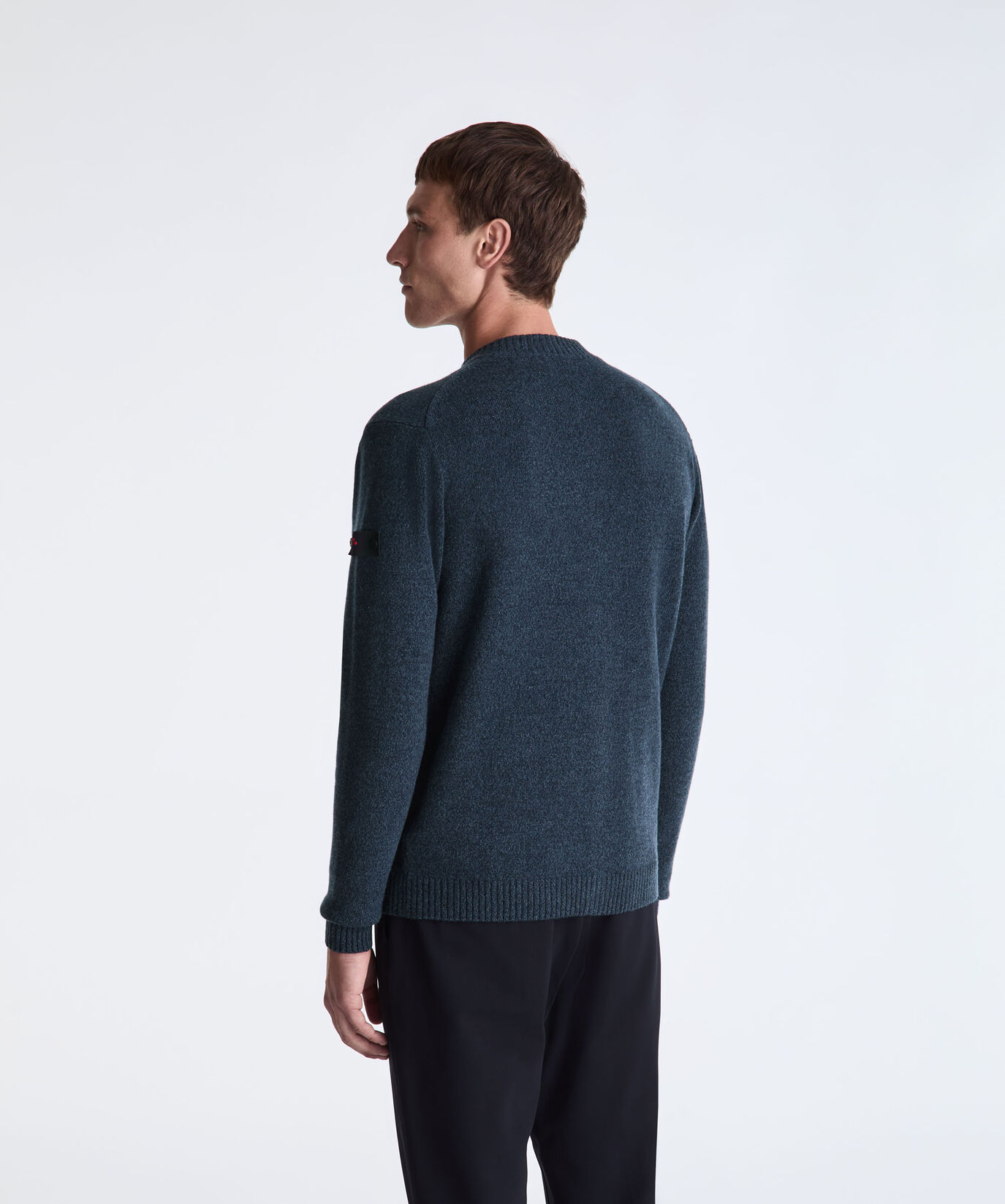 Strickjacke aus Moulin&eacute;-Wollmischung  Peuterey - large image number 3