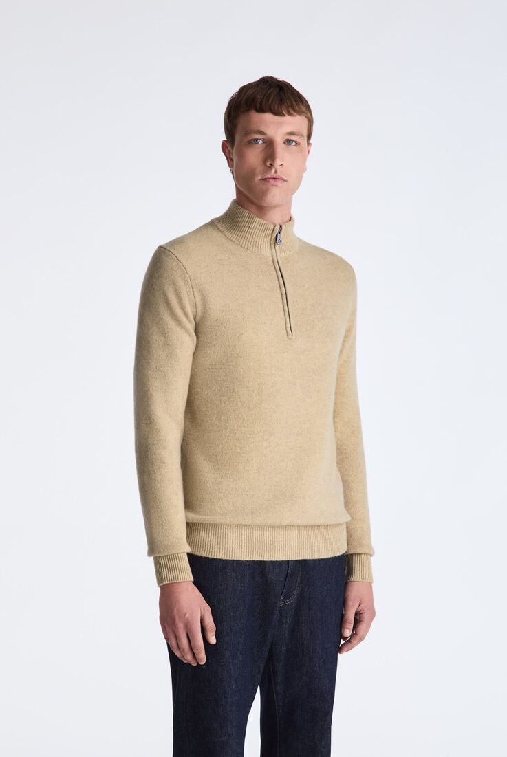 Yak Wool Sweater with Half Zip  Peuterey - medium