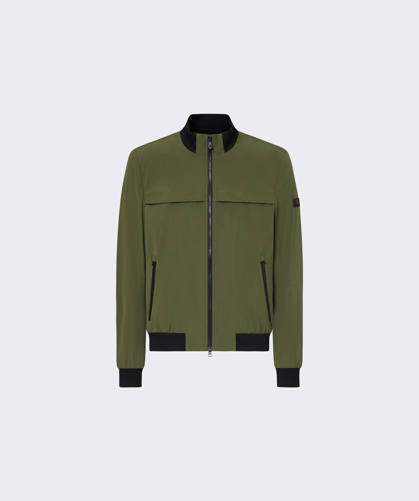 Stretch bomber jacket with contrasting details  Peuterey - large