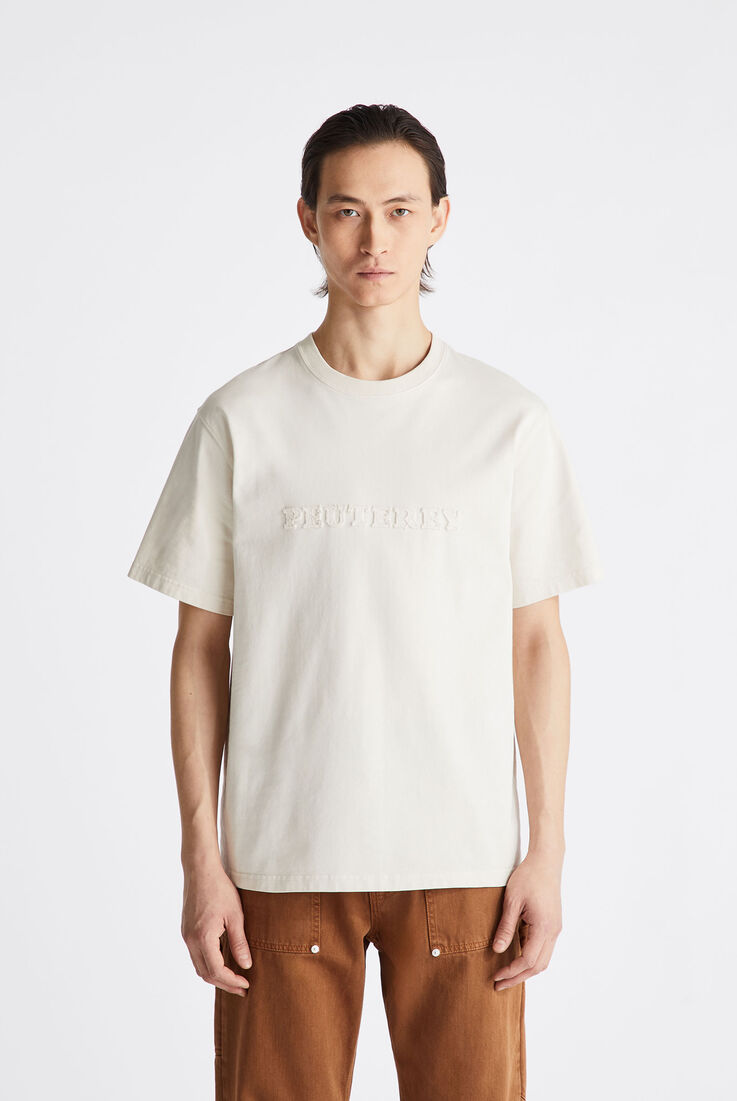 T-Shirt mit aufgesticktem Relief-Schriftzug  Peuterey - medium