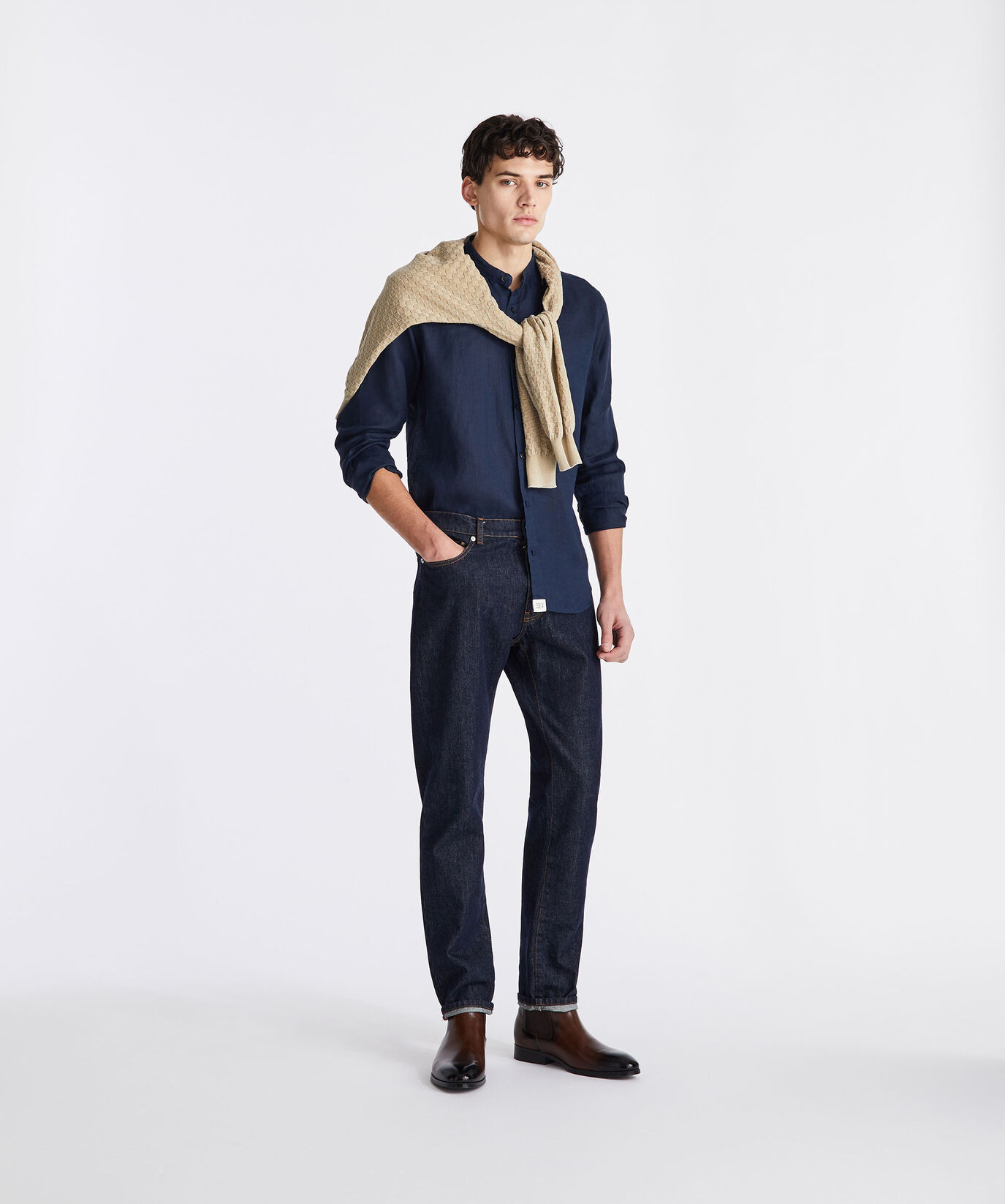 Shirt with Mandarin collar  Peuterey - large image number 0