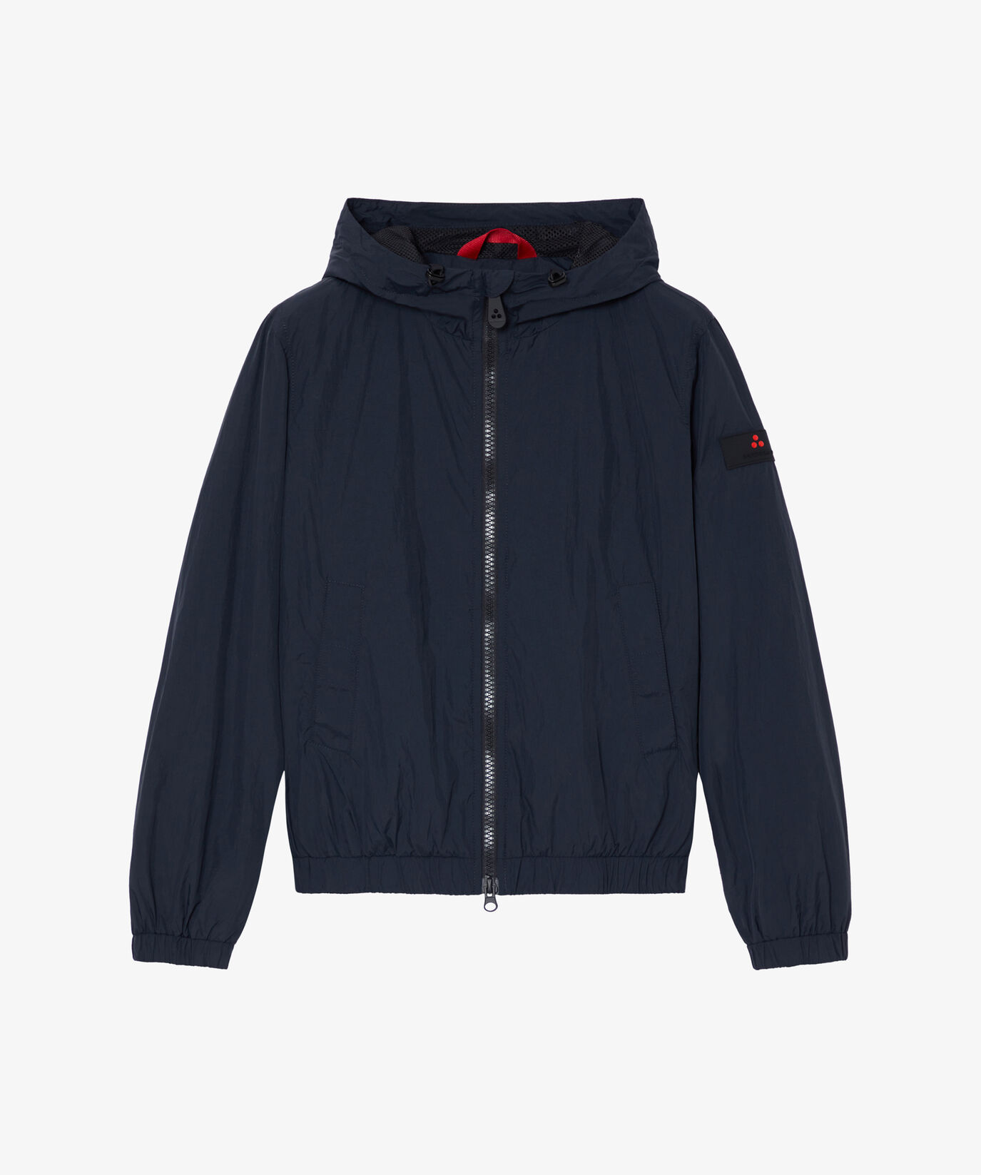 Chaqueta b&oacute;mber de tela ligera de nailon con capucha  Peuterey - large image number 0