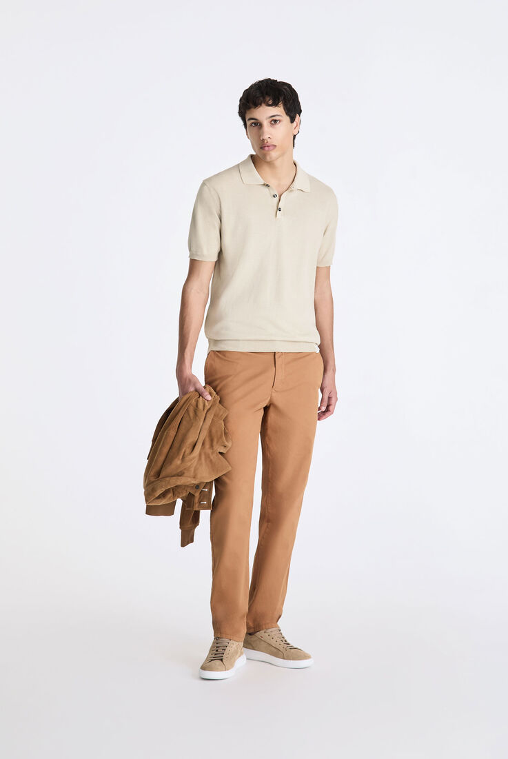 Polo in tricot di cotone crepe  Peuterey - medium