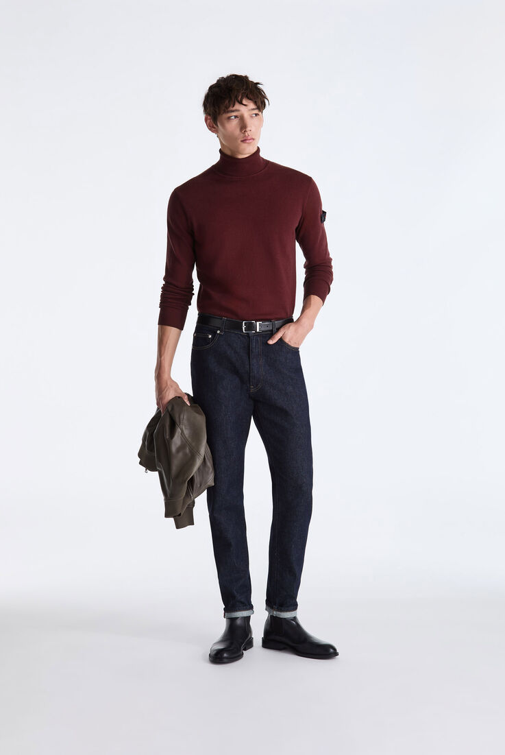 Wool and Cotton Blend Turtle-Neck Sweater  Peuterey - medium