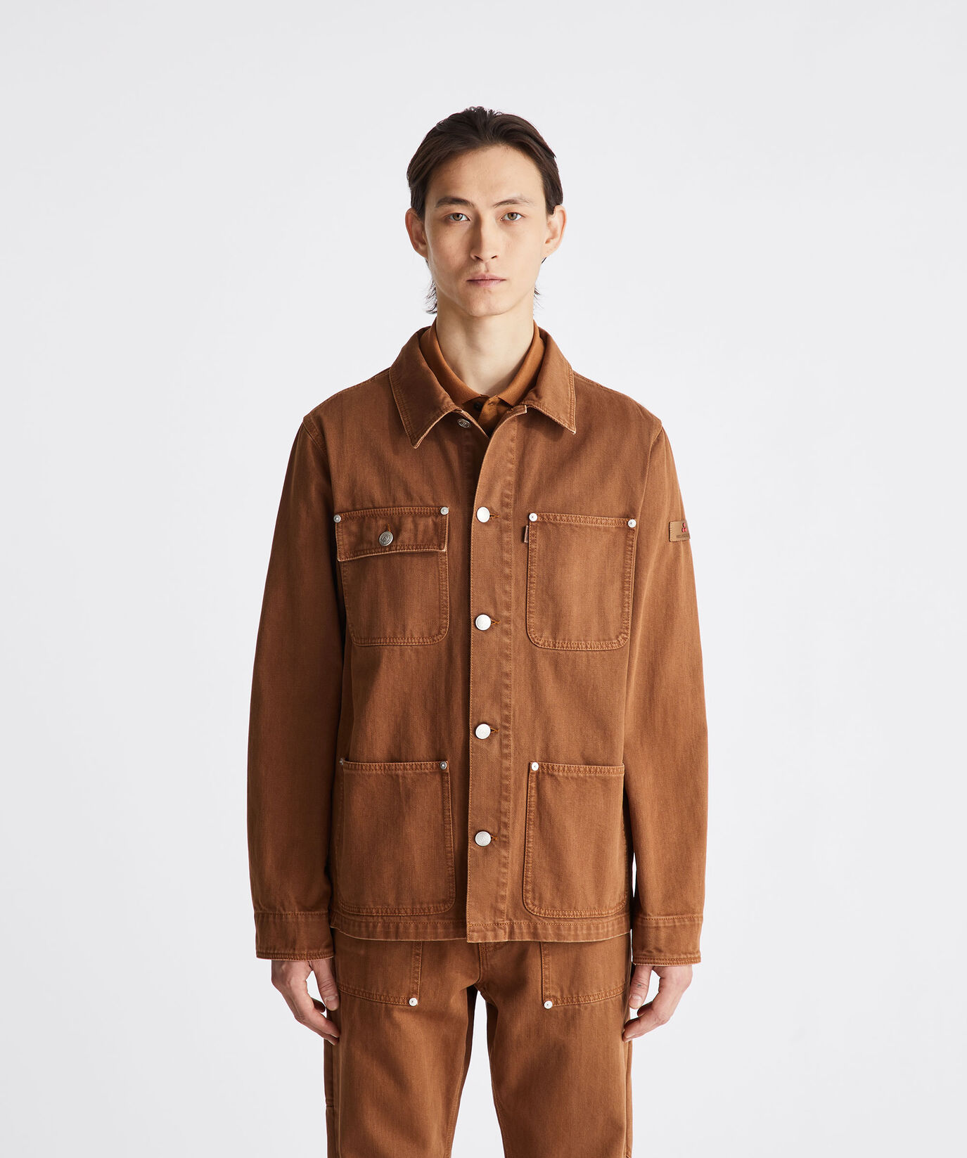 Cotton twill work jacket  Peuterey - large image number 1