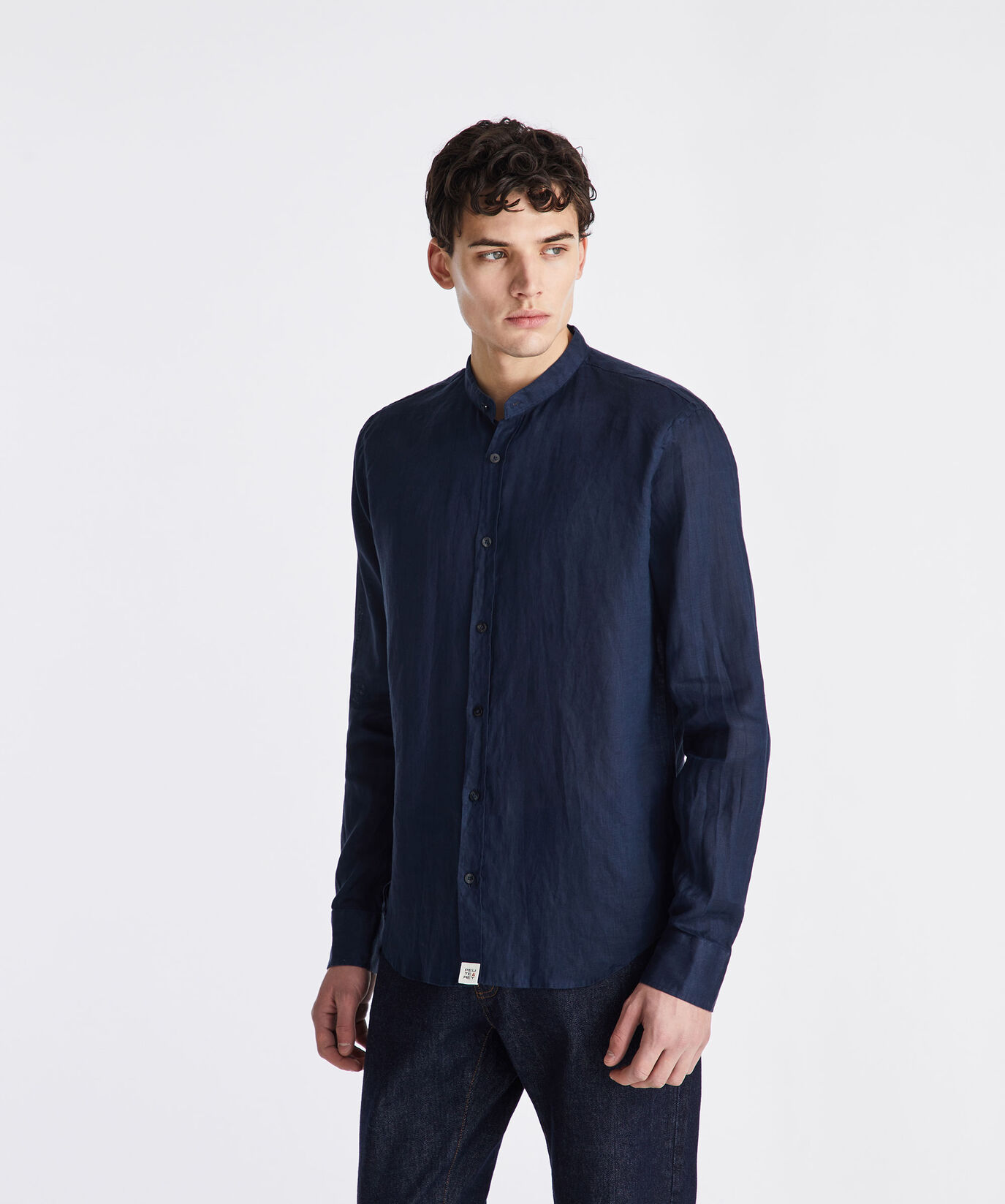 Shirt with Mandarin collar  Peuterey - large image number 1