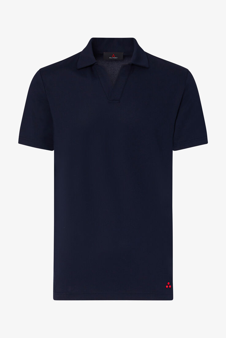 Cotton pique knit polo shirt  Peuterey - still-fondo-neutro