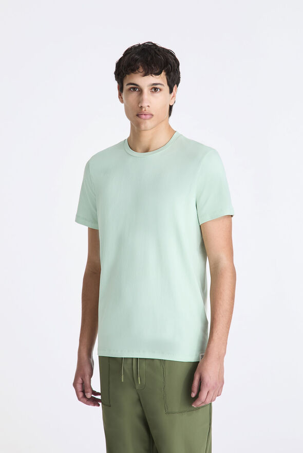 Camiseta de algod&oacute;n el&aacute;stico con logotipo estampado  Peuterey - medium