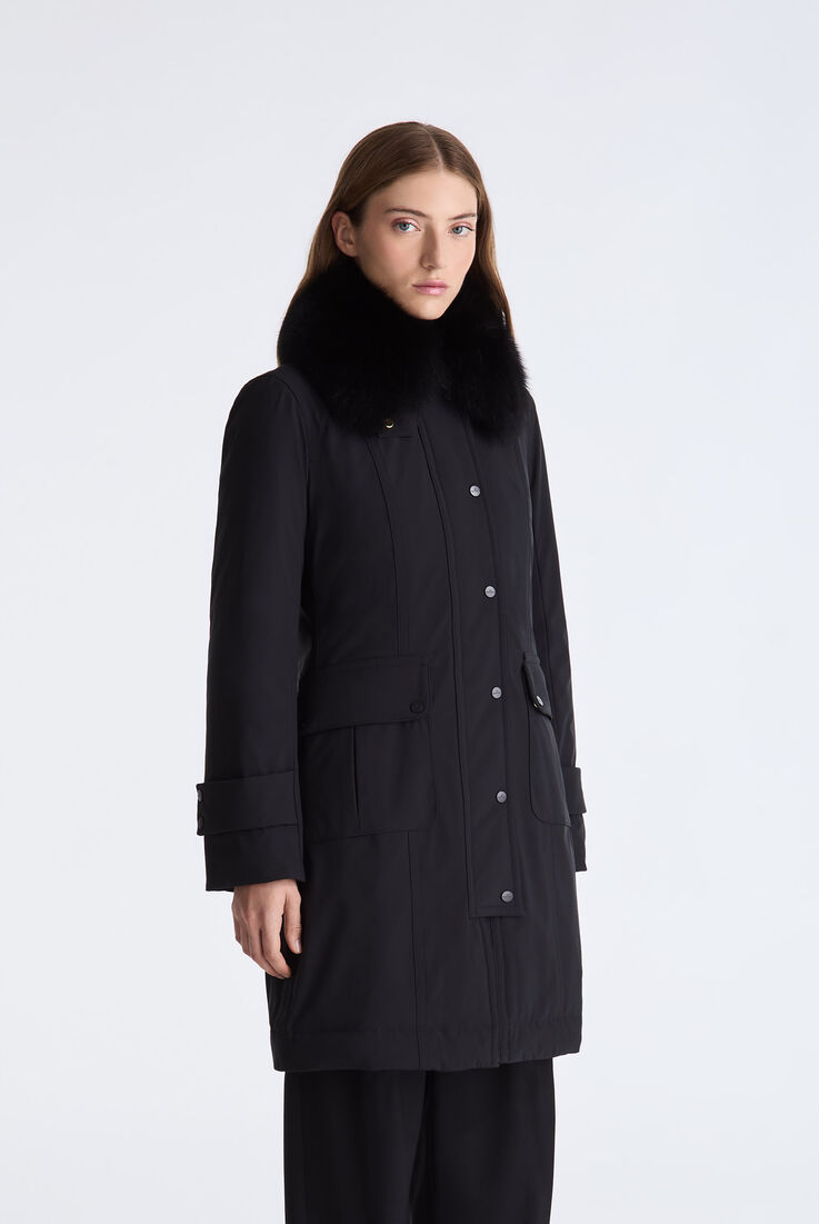 Veste longue avec fourrure de renard  Peuterey - medium