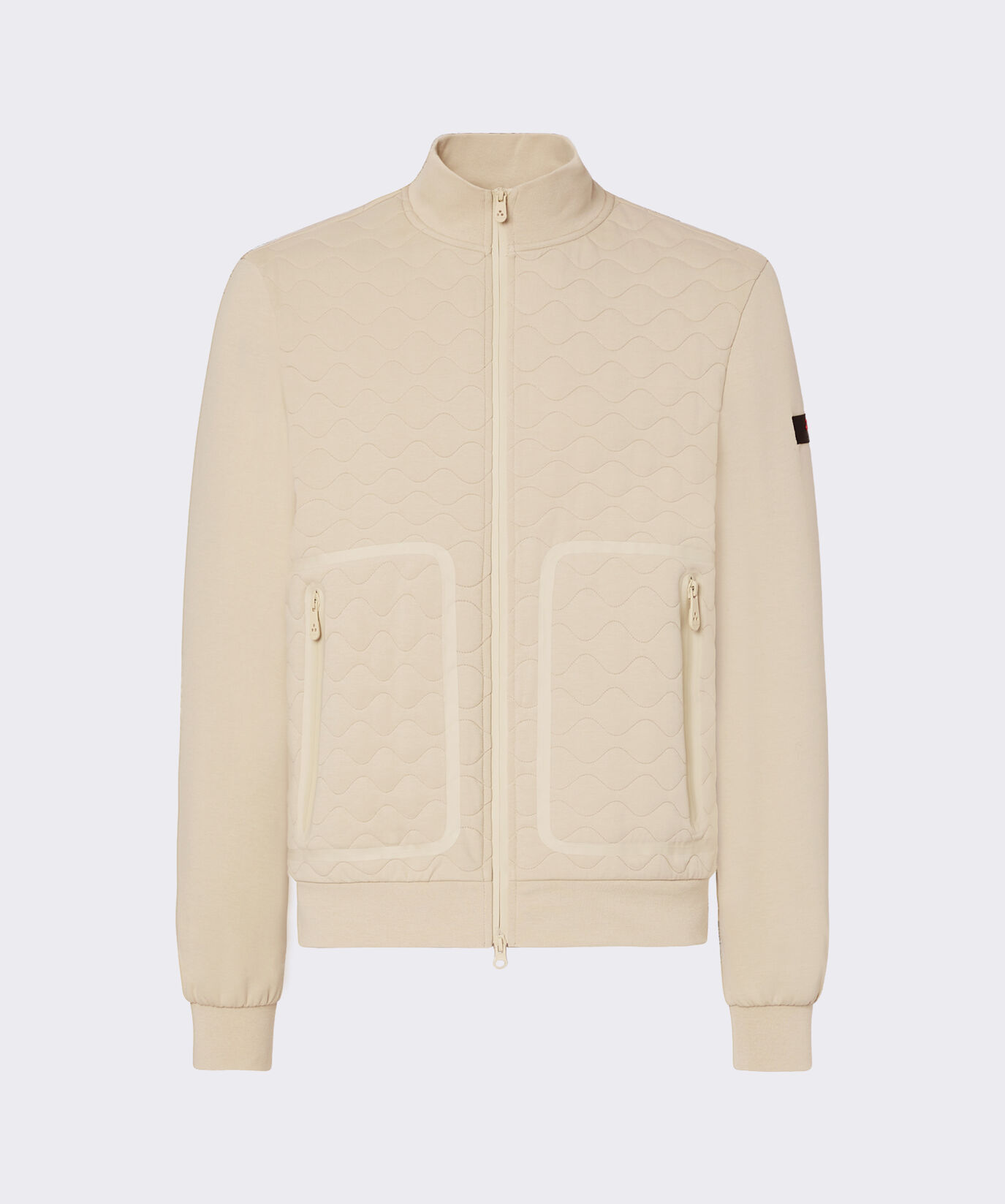 Blouson bomber matelass&eacute; avec motif ondul&eacute;  Peuterey - large