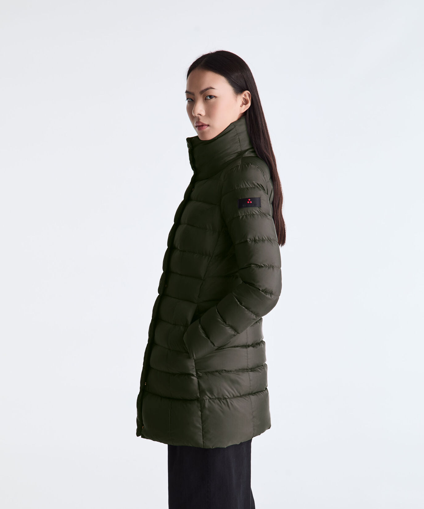 Long Slim Fit High Collar Down jacket  Peuterey - large