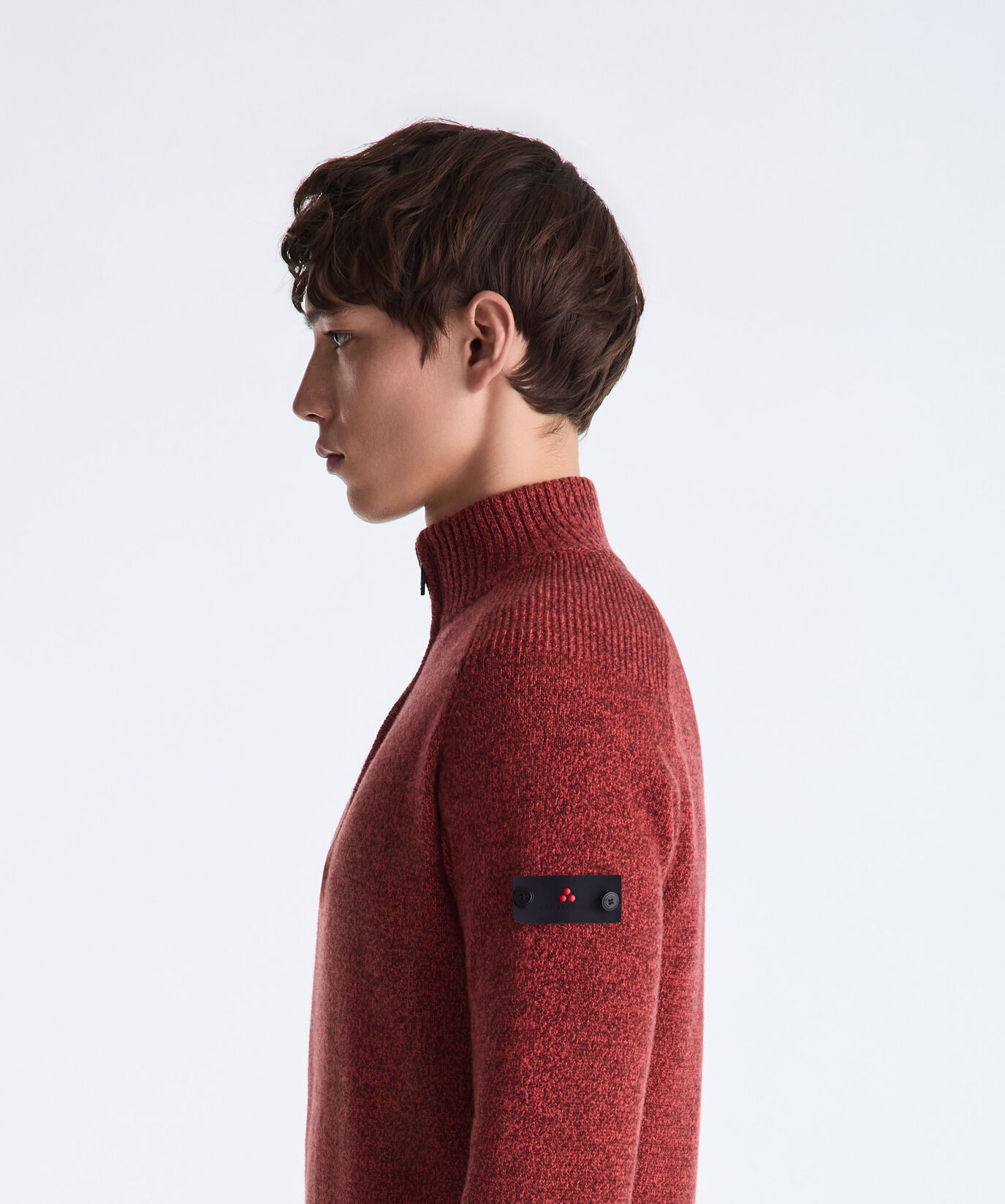 Moulin&eacute; Wool Sweater with Half Zip  Peuterey - large image number 2