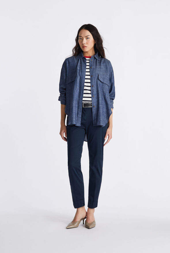 Stretch cotton chino trousers  Peuterey - medium