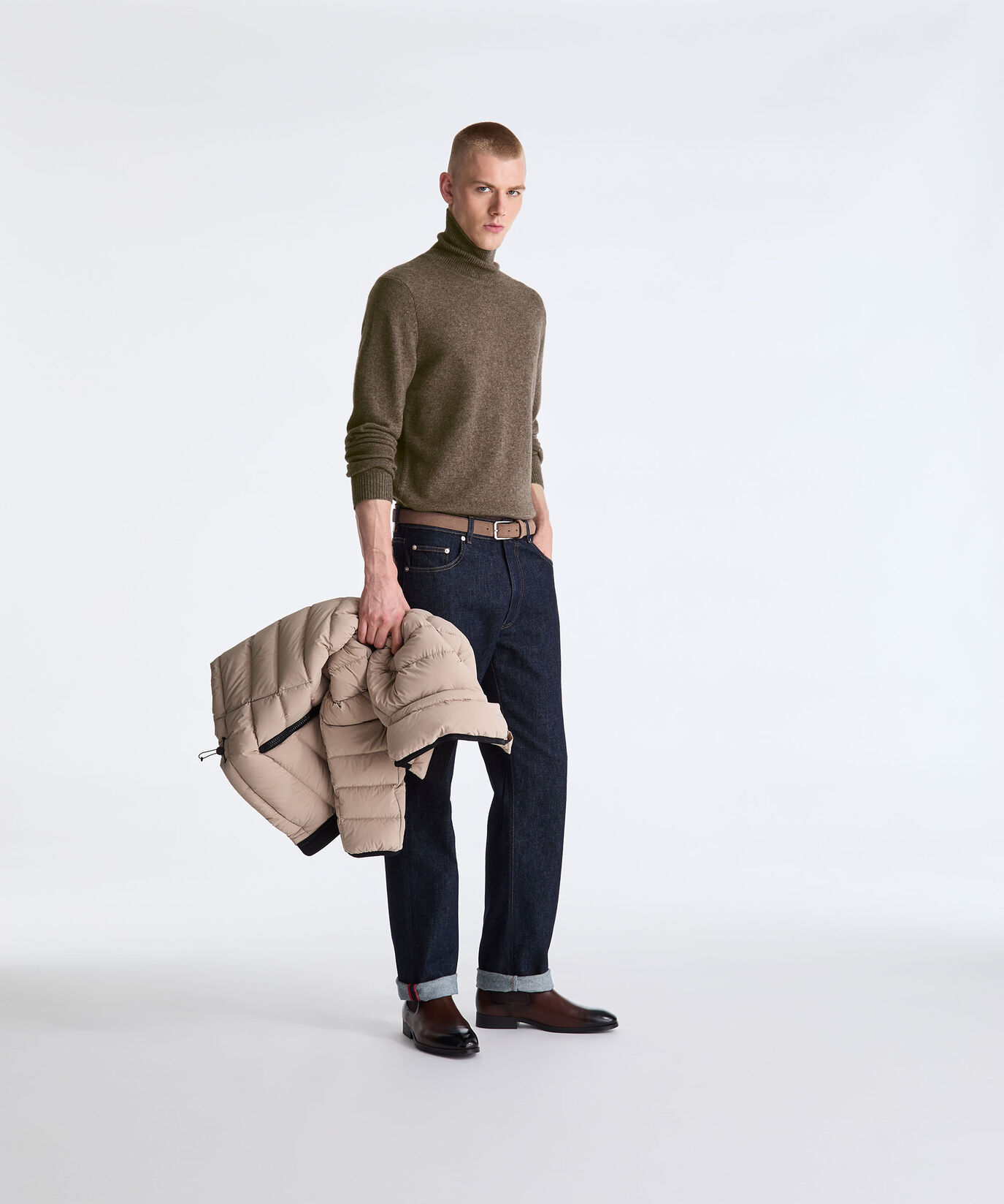 Rollkragenpullover aus einer Yakwollmischung  Peuterey - large image number 0