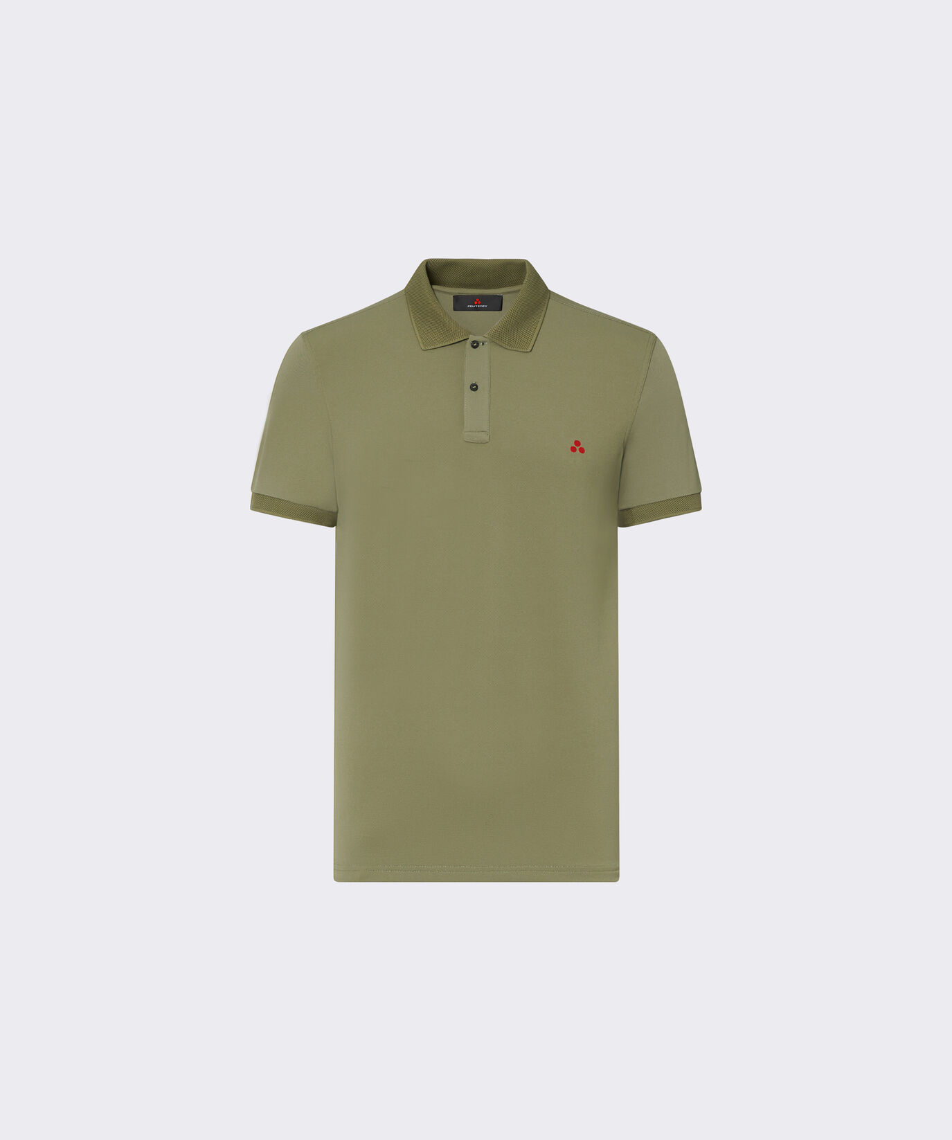 Stretch nylon pique polo shirt  Peuterey - large