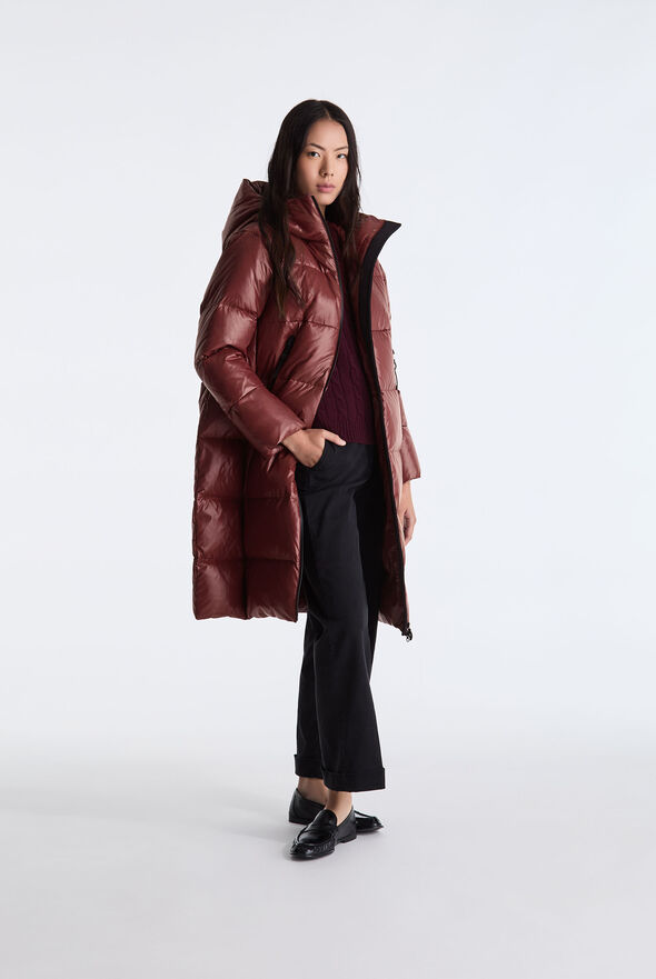 Long Shiny Nylon Down Jacket  Peuterey - medium