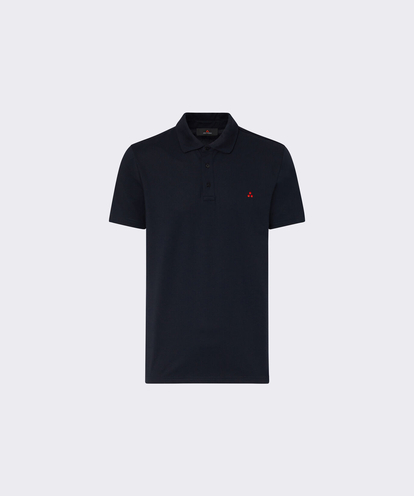 Polo de piqu&eacute; de algod&oacute;n el&aacute;stico  Peuterey - large