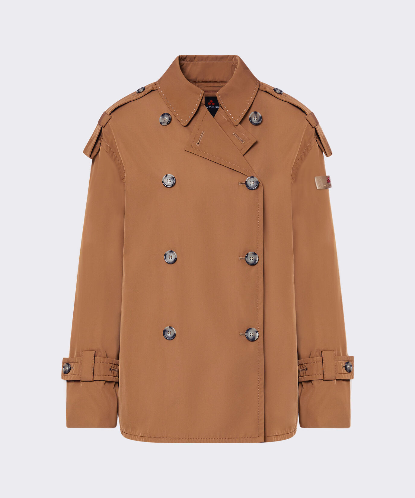 Short double-breasted trench coat  Peuterey - large image number 4