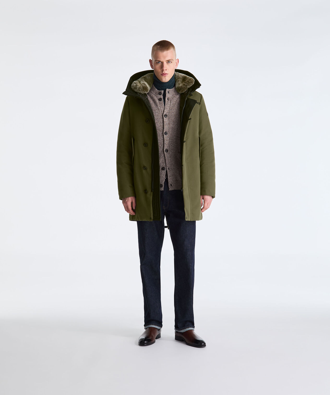 Funktionaler Parka mit Pelzbesatz  Peuterey - large image number 0