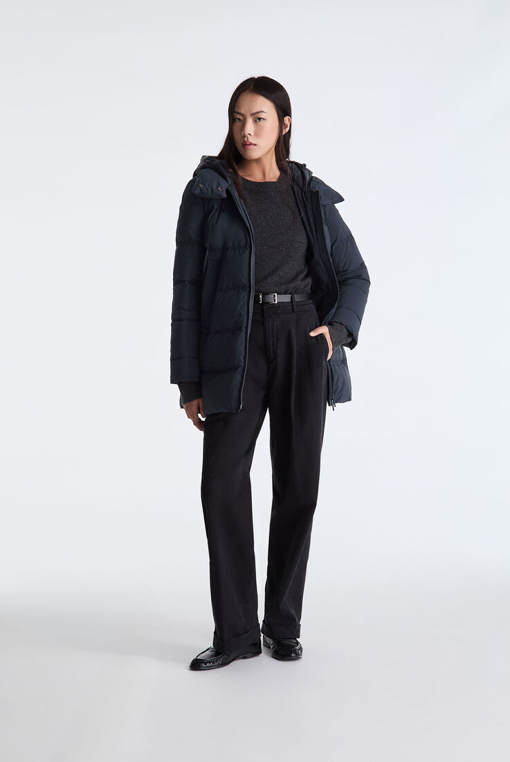 Down jacket with contrasting hood  Peuterey - medium