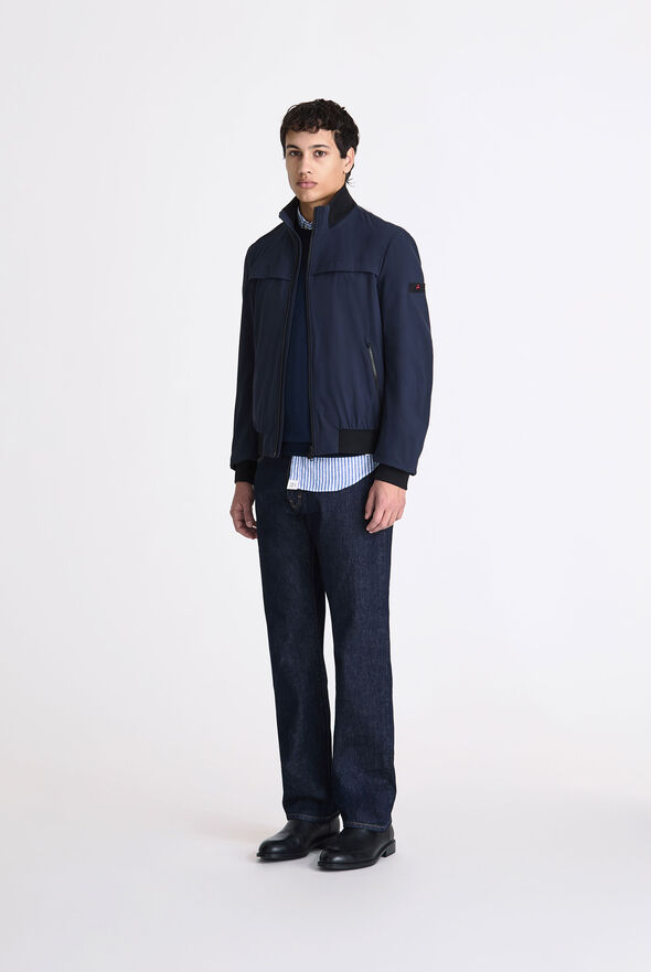 Stretch bomber jacket with contrasting details  Peuterey - medium