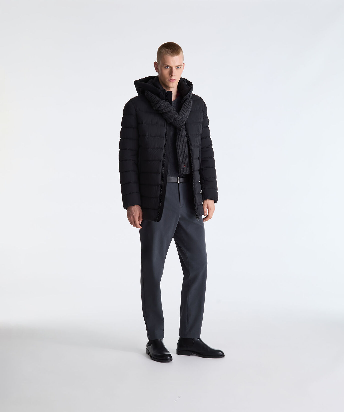 Long Matte Nylon Down Jacket  Peuterey - large image number 0