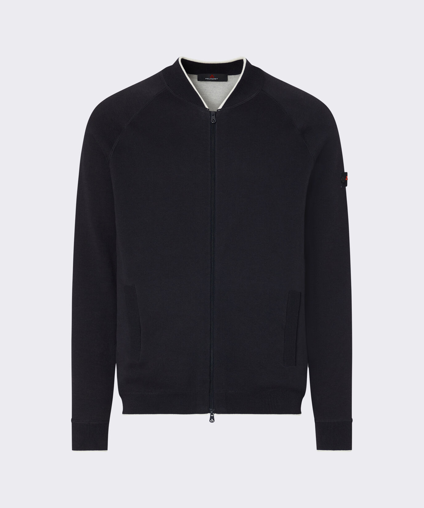 Blouson avec fermeture zipp&eacute;e int&eacute;grale effet sweat-shirt  Peuterey - large