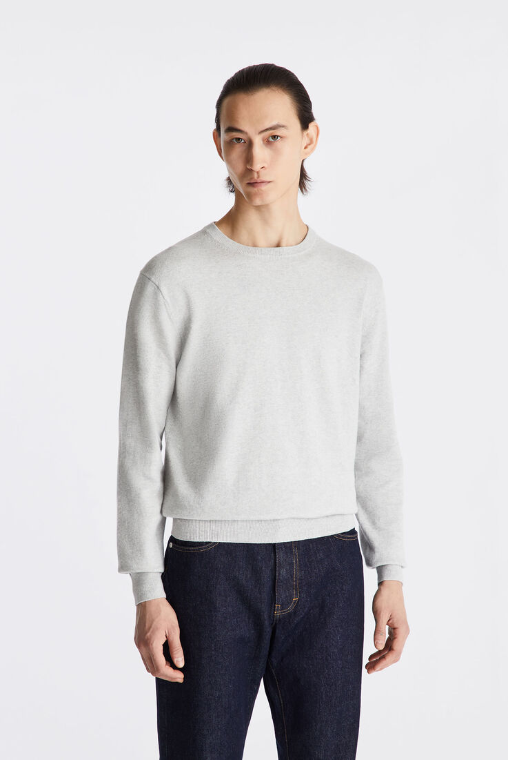 Pull en coton et cachemire m&eacute;lang&eacute;s  Peuterey - medium