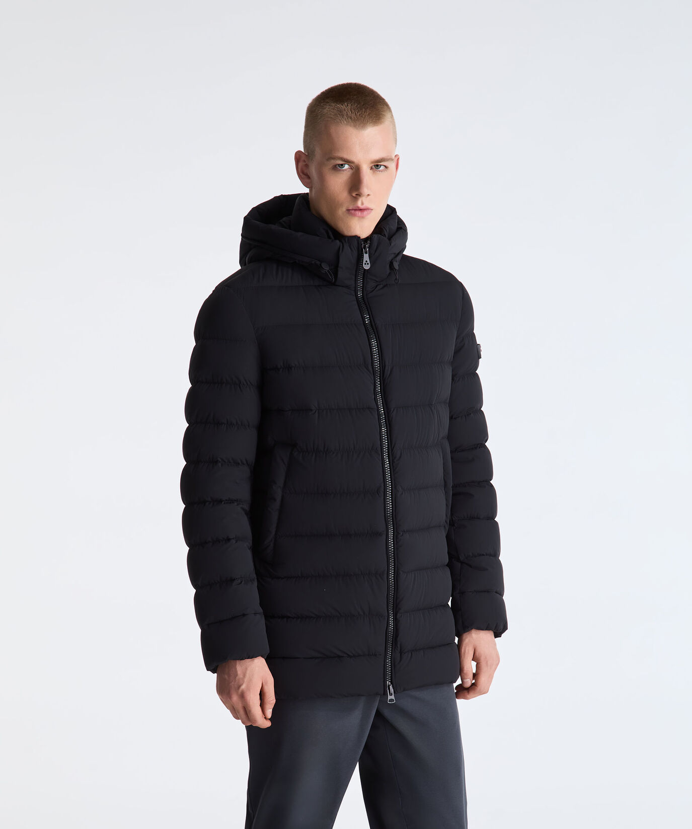 Long Matte Nylon Down Jacket  Peuterey - large image number 1