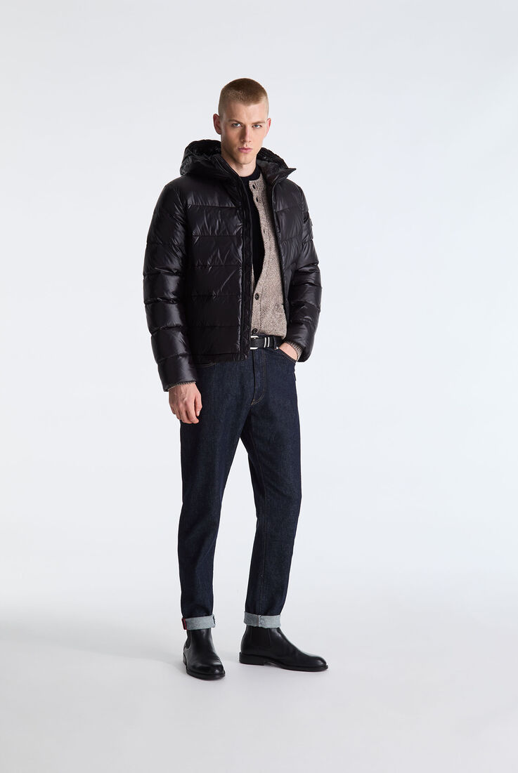 Nylon Hooded Down Jacket  Peuterey - medium