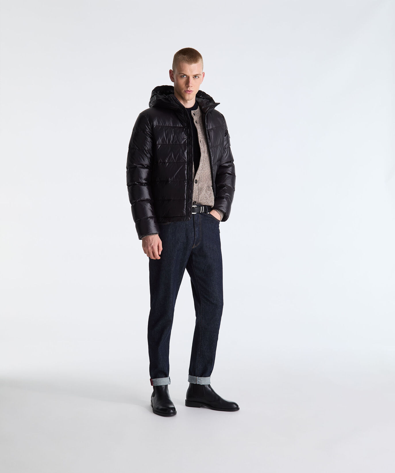Nylon Hooded Down Jacket  Peuterey - large image number 0