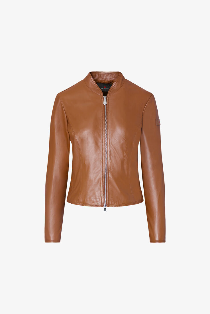 Short dyed Nappa leather biker jacket  Peuterey - still-fondo-neutro