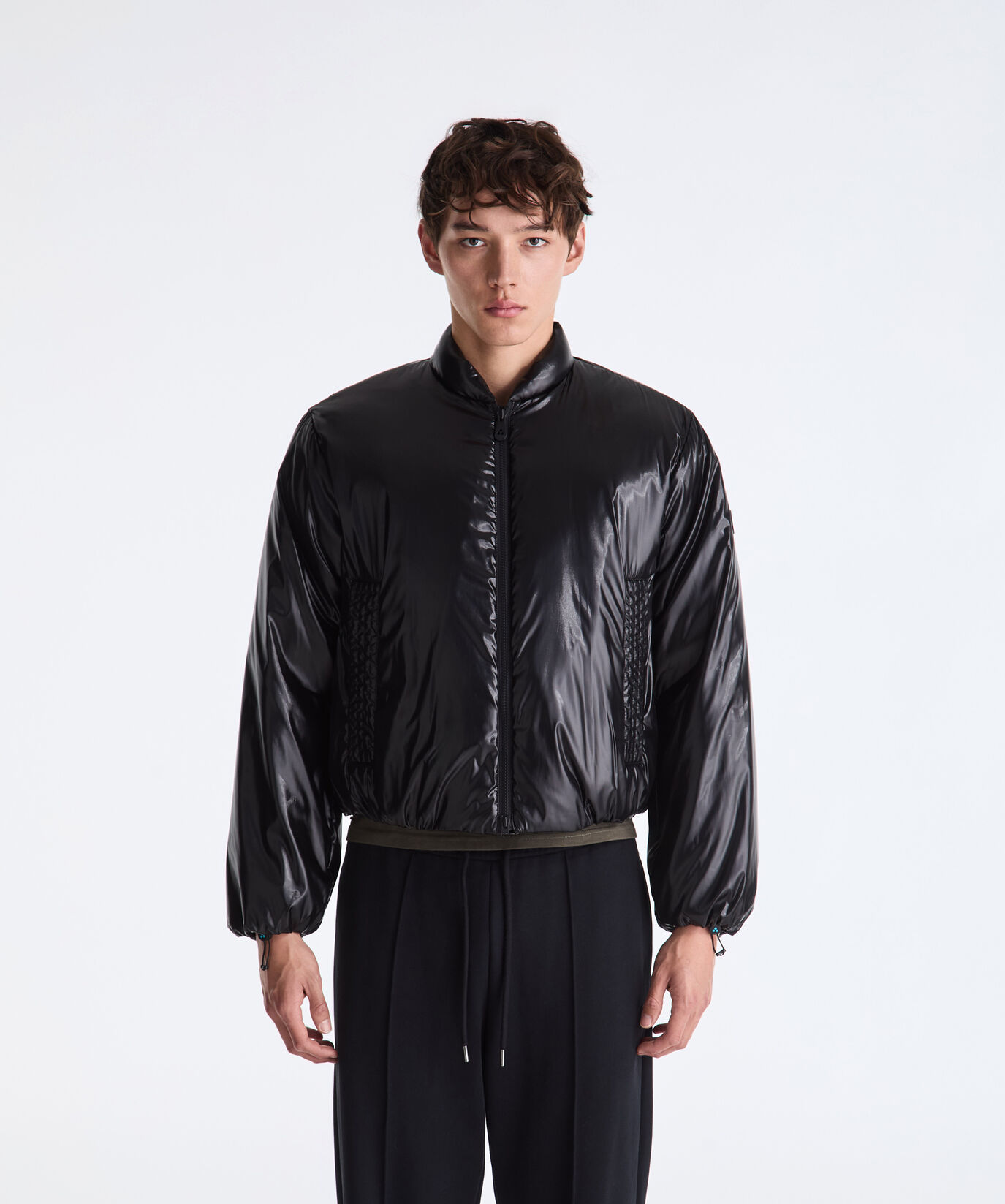 Shiny Nylon Bomber Jacket  Peuterey - large image number 1