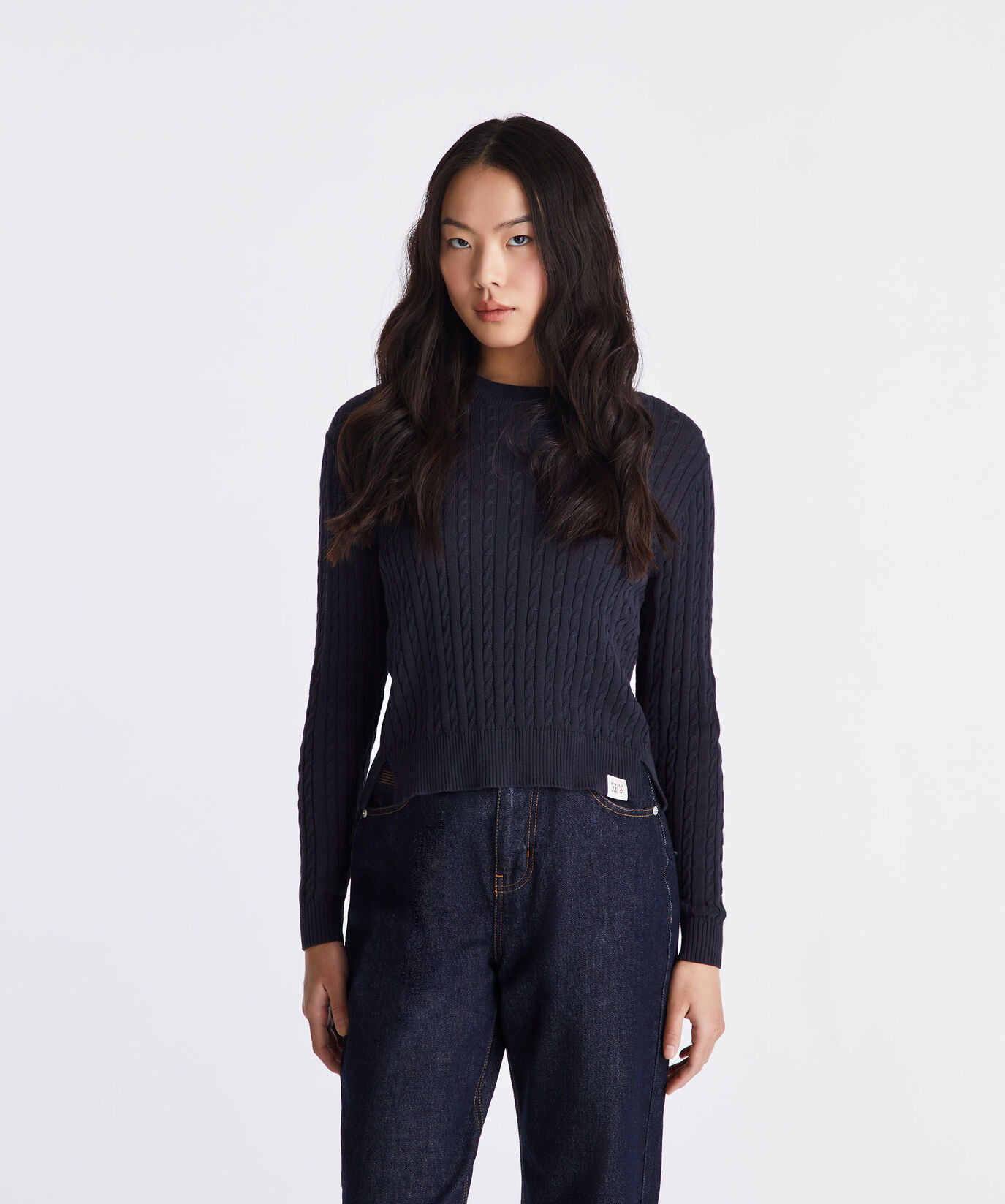 Cotton cable knit sweater  Peuterey - large image number 1