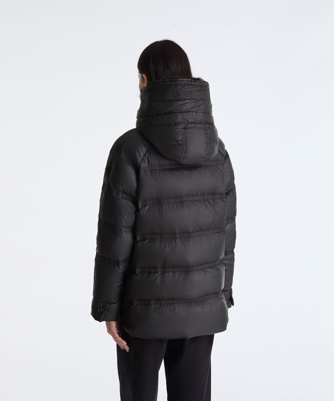 Puffer Jacket with Fur Edging  Peuterey - large image number 3