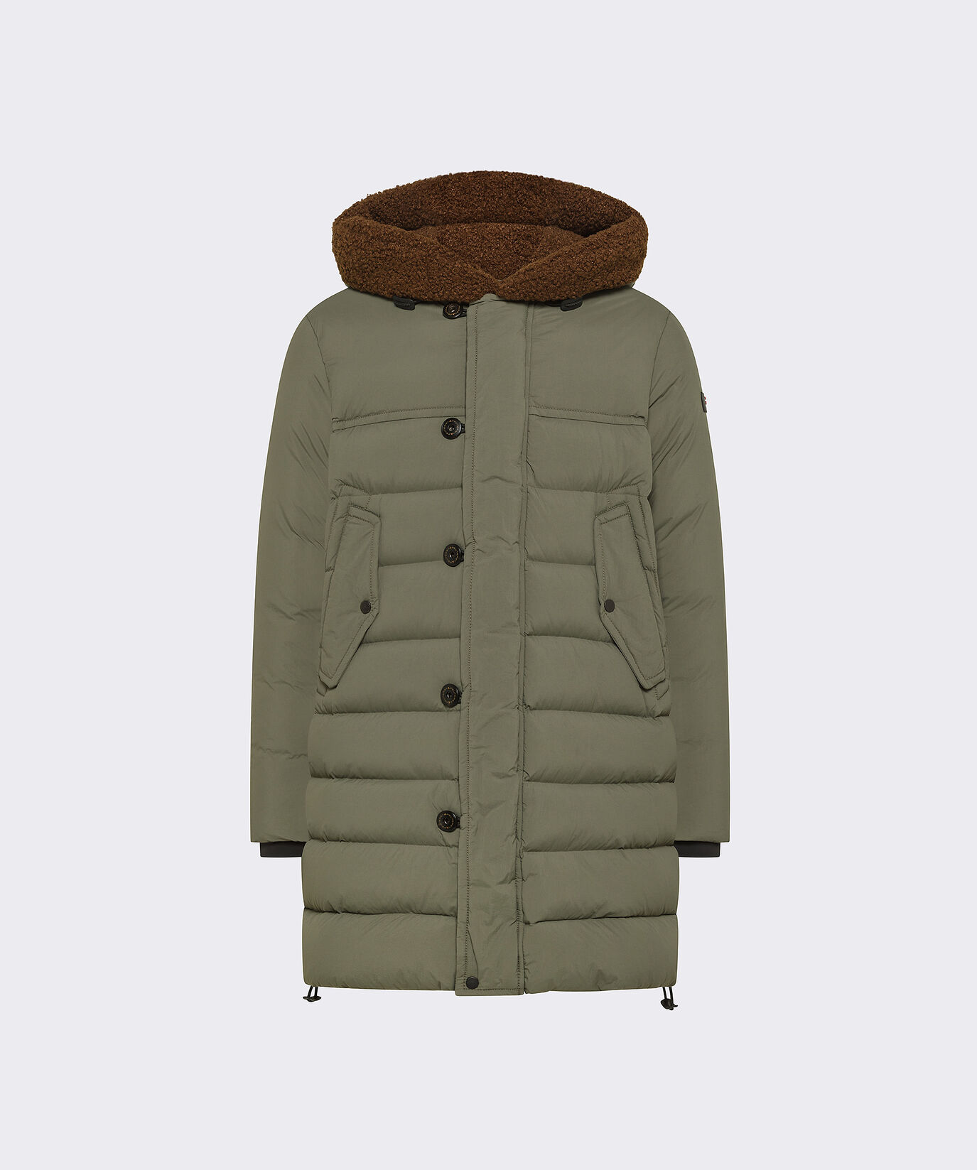 Long Down Jacket with Irregular Quilting  Peuterey - large image number 5