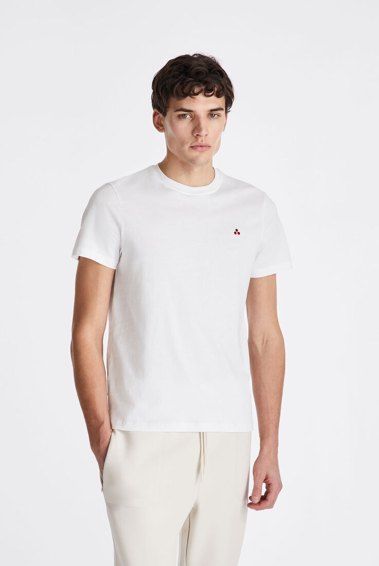 Cotton T-shirt with embroidered logo  Peuterey - medium
