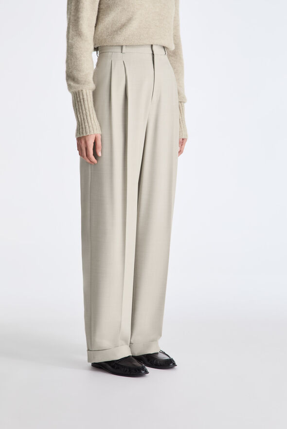 Worst Wool Blend Tailored Trousers  Peuterey - medium