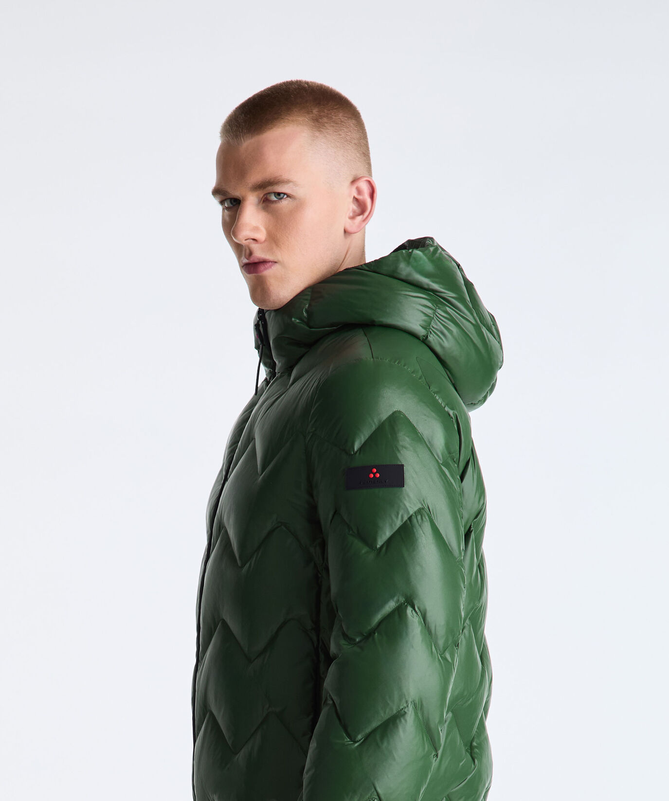 Chevron-Quilted Down Jacket  Peuterey - large