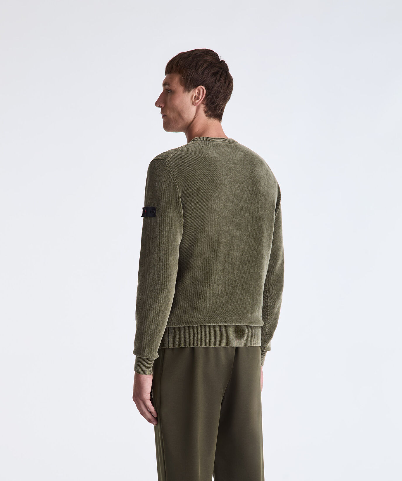 Chenille Cable Knit Sweater  Peuterey - large