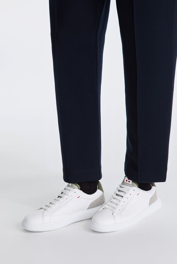 Sneaker mit EVA-Sohle und Eins&auml;tzen aus Wildleder  Peuterey - medium