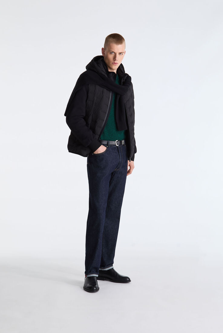 Double-Fabric Jacket with Geometric Quilting  Peuterey - medium